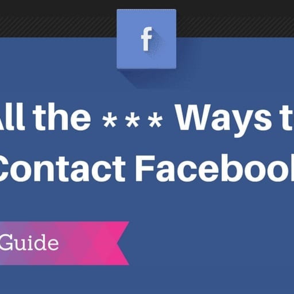 Full Guide For How To Contact Facebook Support & Facebook Appeal Email