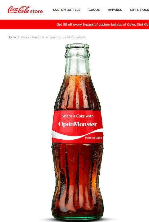 share a coke marketing campaign 